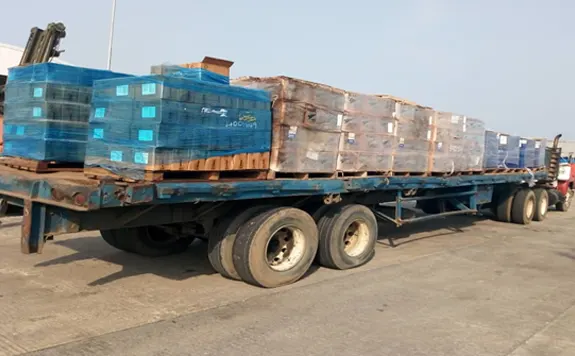 Contaminated Soil – MPNU Vessel at Onne Quayside