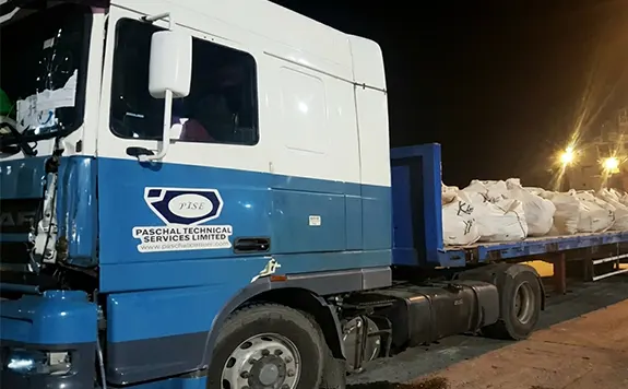 Asbestos Packaging – SPDC Industrial Area